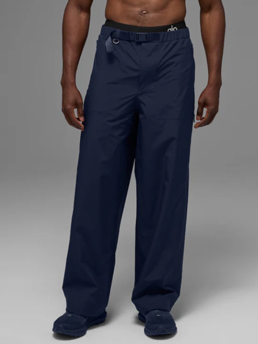 NWT Alo Yoga Alpha Shell Pant Navy Medium
